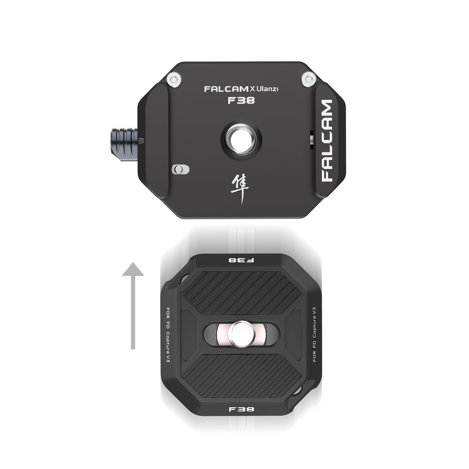 Falcam F38 Camera Quick Release Plate Compatible With Pd Capture Camera Clip V3 And F38 Backpack Clip (Plate Only)   2465
