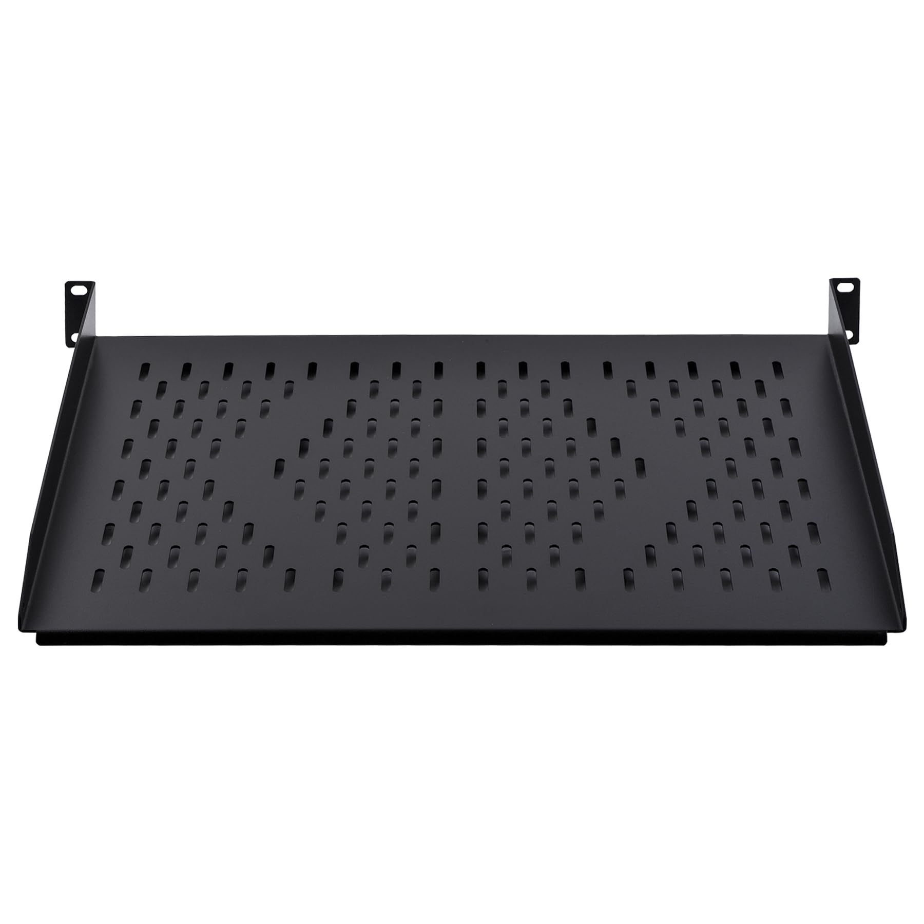Rackpath 1U Cantilever Universal Rack Shelf   14In Deep   Rackmount Shelf For 19 Av/Network Equipment Racks   55Lbs Capacity   2