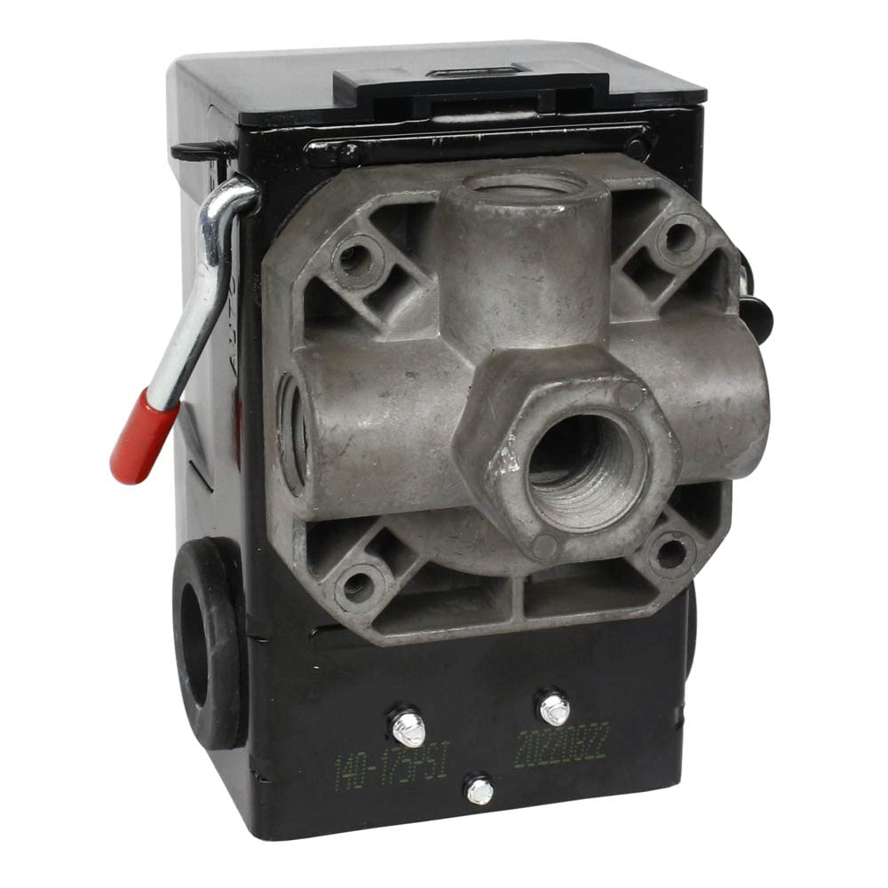 Heavy Duty 4Port 26 Amp Air Compressor Pressure Switch Control Valve 140 175 Psi