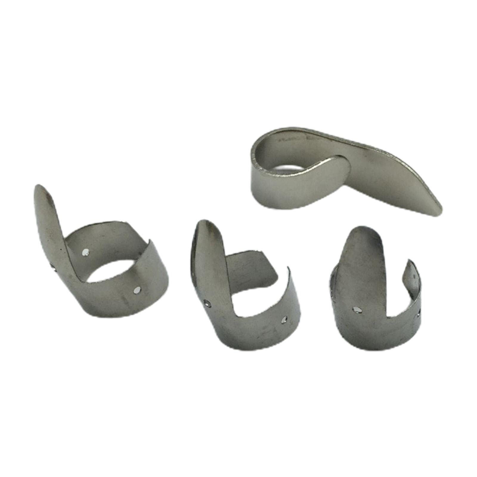 Calandis 4X Durable Guitar Pick Plectrums Stainless Steel Bulk For Guitar Beginners | Picks | Parts & Accessories