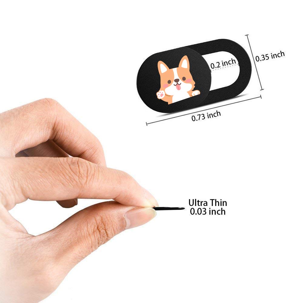 Imnext2U Laptop Camera Cover Slide 3 Pack Ultra Thin Slide Computer Webcam Covers For Echo Show, Ipad, Tablet, Chromebook, Pc