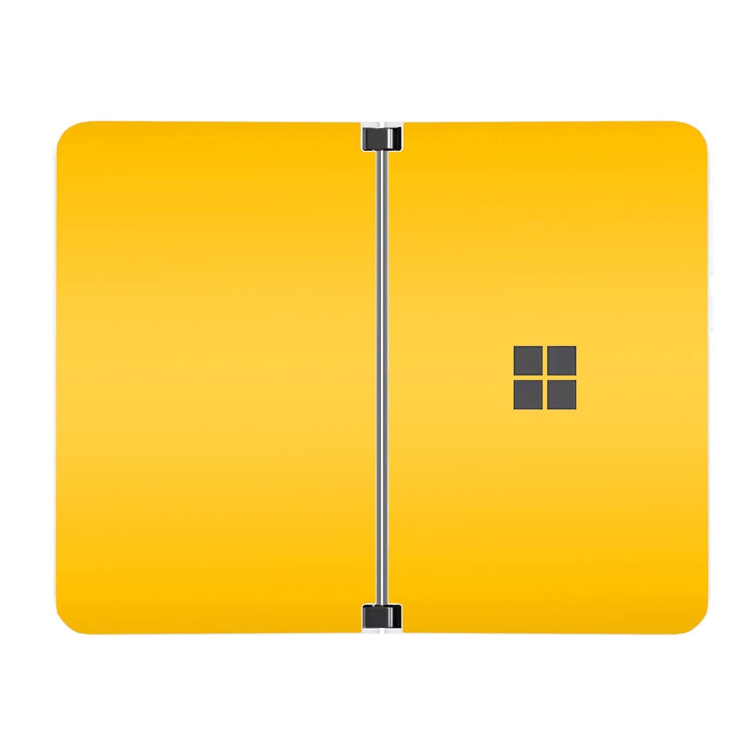 Sopiguard Sticker For Surface Duo Phone Edge To Edge Precision Vinyl Skin Wrap (Icy Yellow)