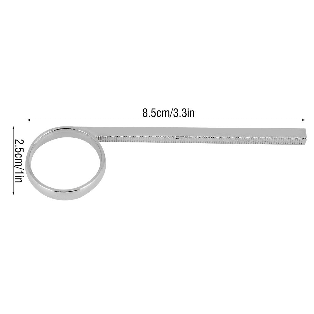 Trumpet Finger Ring, Metal Valve Slide Ring Accessory Replacement For Enhanced Trumpet Performance