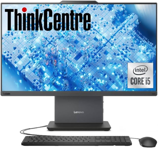 Lenovo ThinkCentre Business All-in-one Computer, 23.8 FHD IPS Display, 13th Gen Intel Core i5-13420H Processor, 16GB RAM, 512GB 