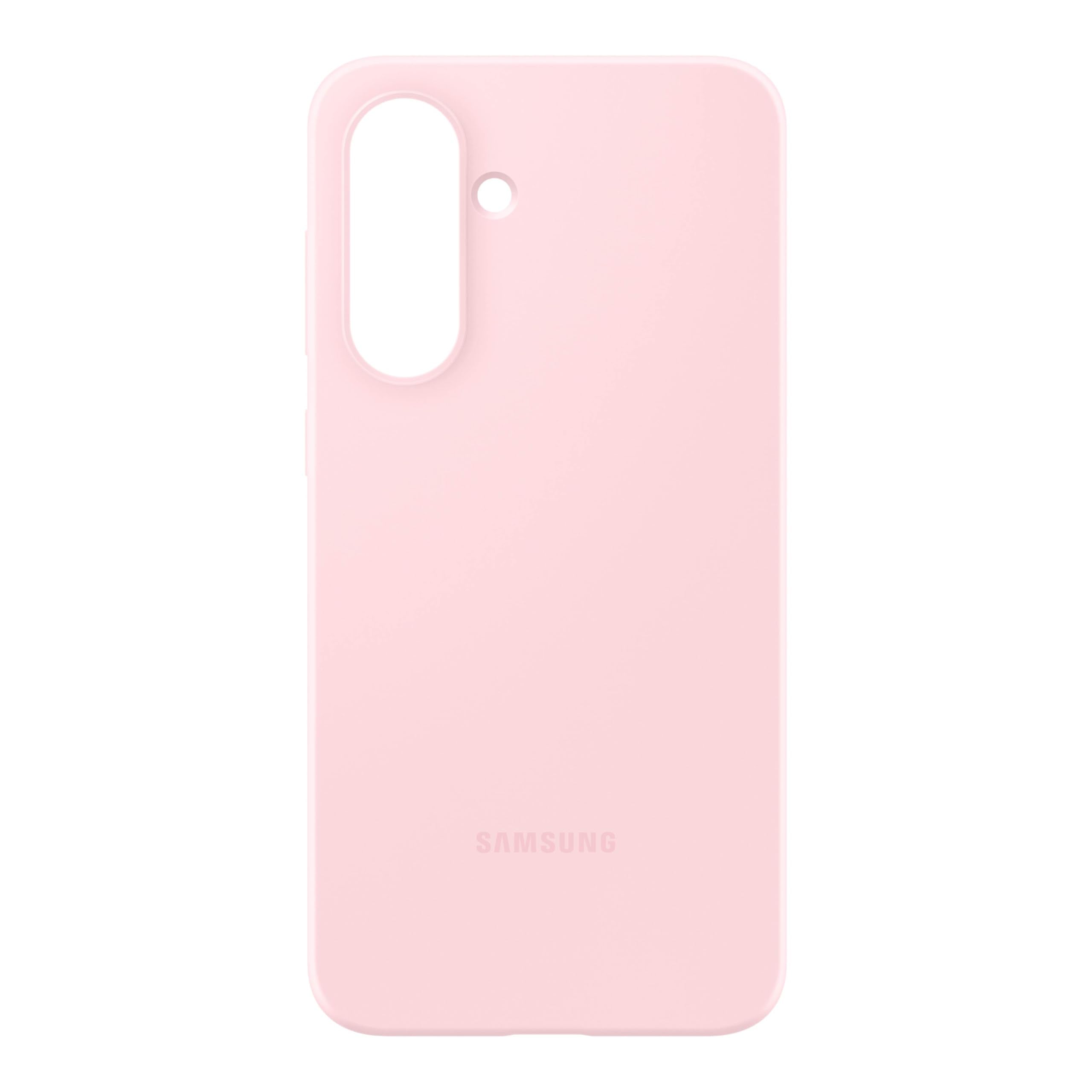 Samsung Galaxy A56 5G Silicone Phone Case, Protective, Comfortable, Easy to Hold, US Version, Pink