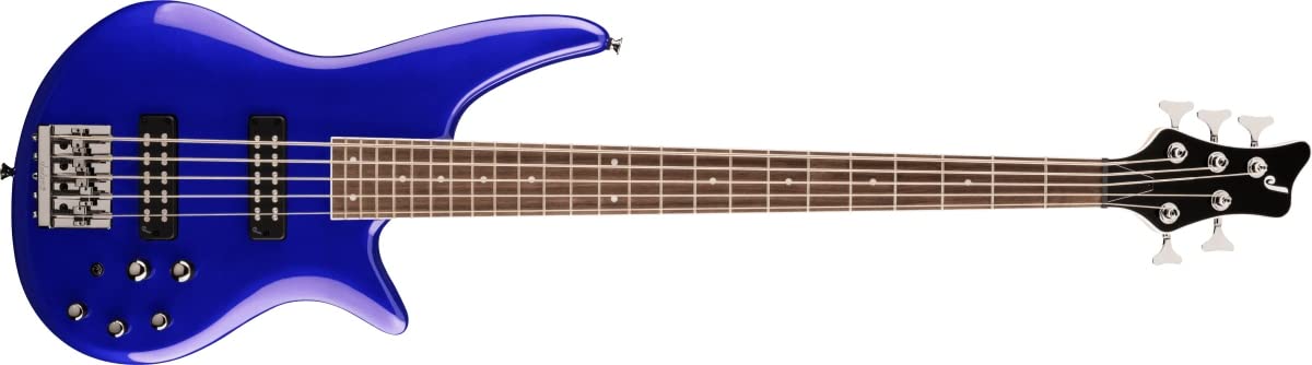 Jackson Js Series 5 String Spectra Bass Js3V, Indigo Blue, Laurel Fingerboard