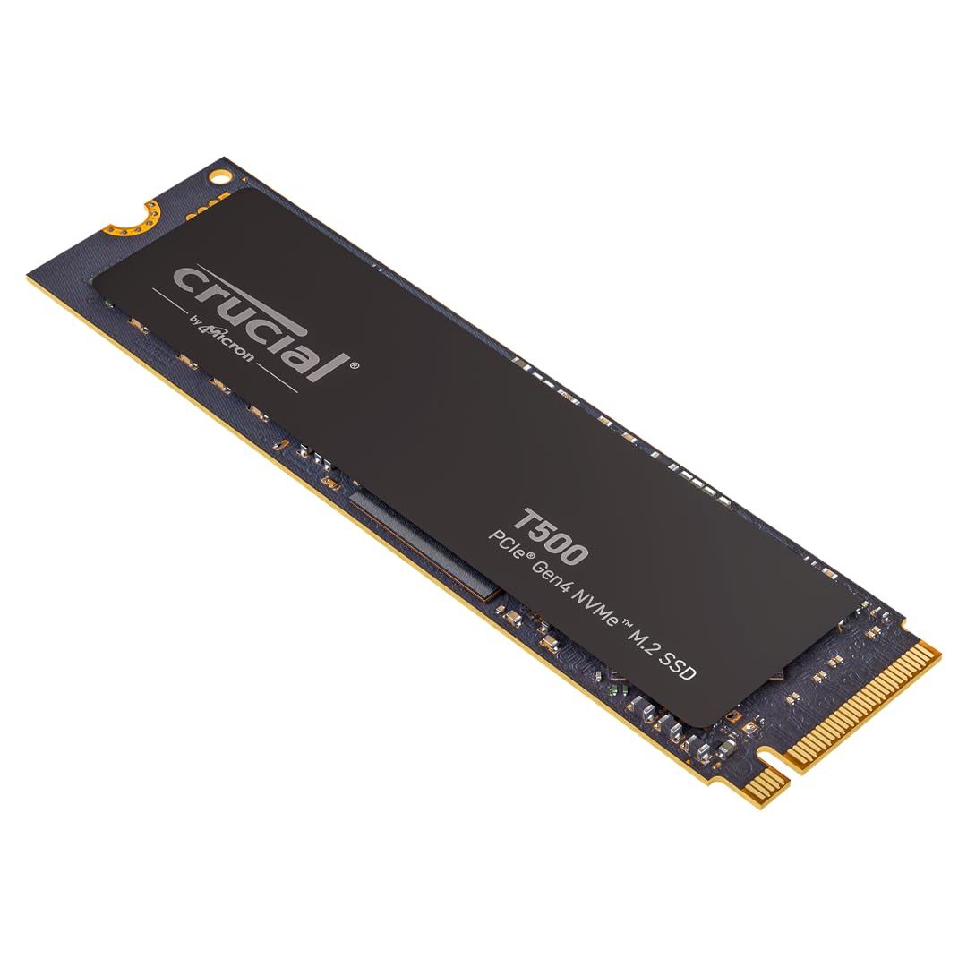 Crucial T500 4Tb Gen4 Nvme M.2 Internal Gaming Ssd, Up To 7000Mb/S, Laptop & Desktop Compatible + 1Mo Adobe Cc All Apps   Ct4000