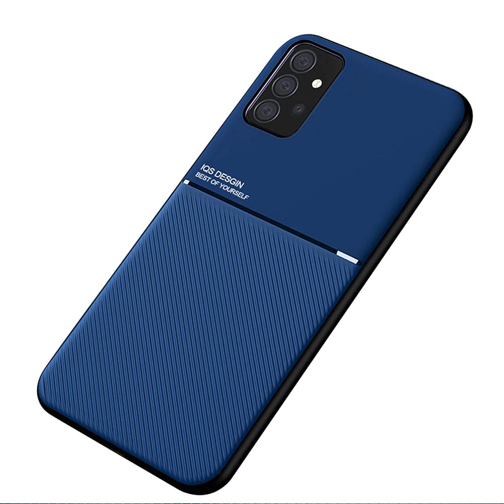 Kepuch Mowen Case Cover Bumper Built In Metal Plate For Samsung Galaxy A52 5G   Blue