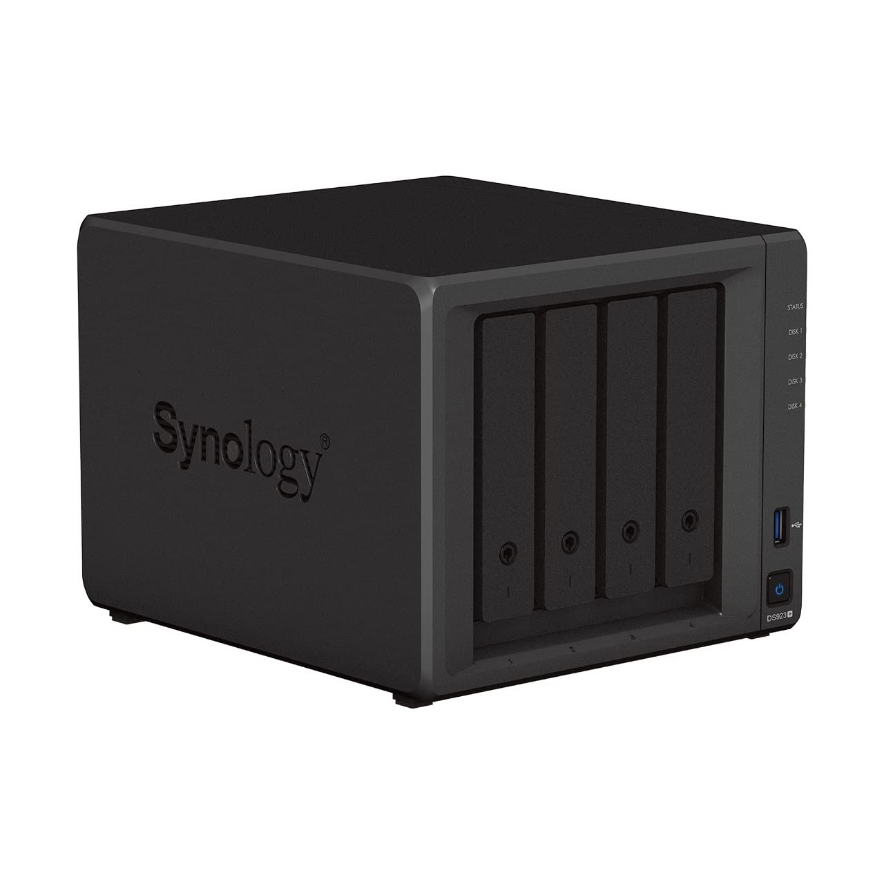 Synology Ds923+ 4 Bay Diskstation Nas (Amd Ryzen 4 Threads R1600 Dual Core 4Gb Ram 2Xrj 45 1Gbe Lan Port) 24Tb Bundle With 4X 6T