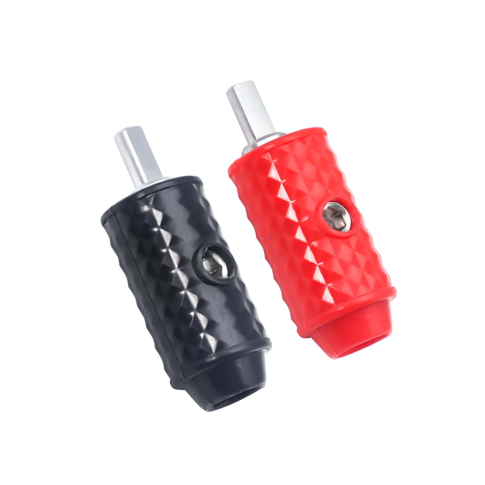 Recoil Wr48P Amplifier Power/Ground Input Wire Gauge Reducer Brass 4 Gauge To 8 Gauge With Red/Black Silicon Covers, Marine Grad