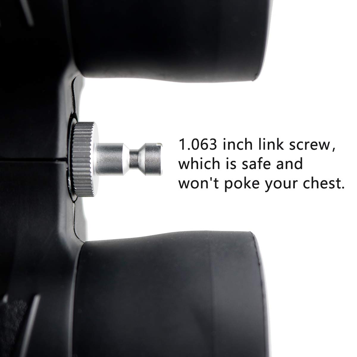 Staoptics Binocular Tripod Adapter Quick Release With 38Mm Mounting Base 1/4 20 Inch Thread Removable Accessories For 8X42 10X50