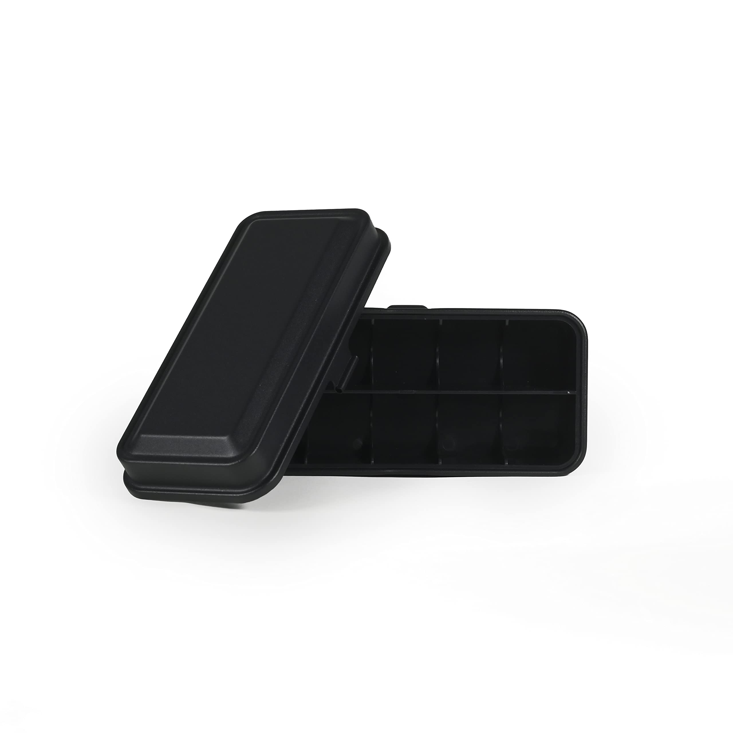 Kodak 120/135 Film Case   For 8 Rolls Of 120 Films / 10 Rolls Of 35Mm Films   Retro Steel Case To Sort & Safeguard Film (Black)