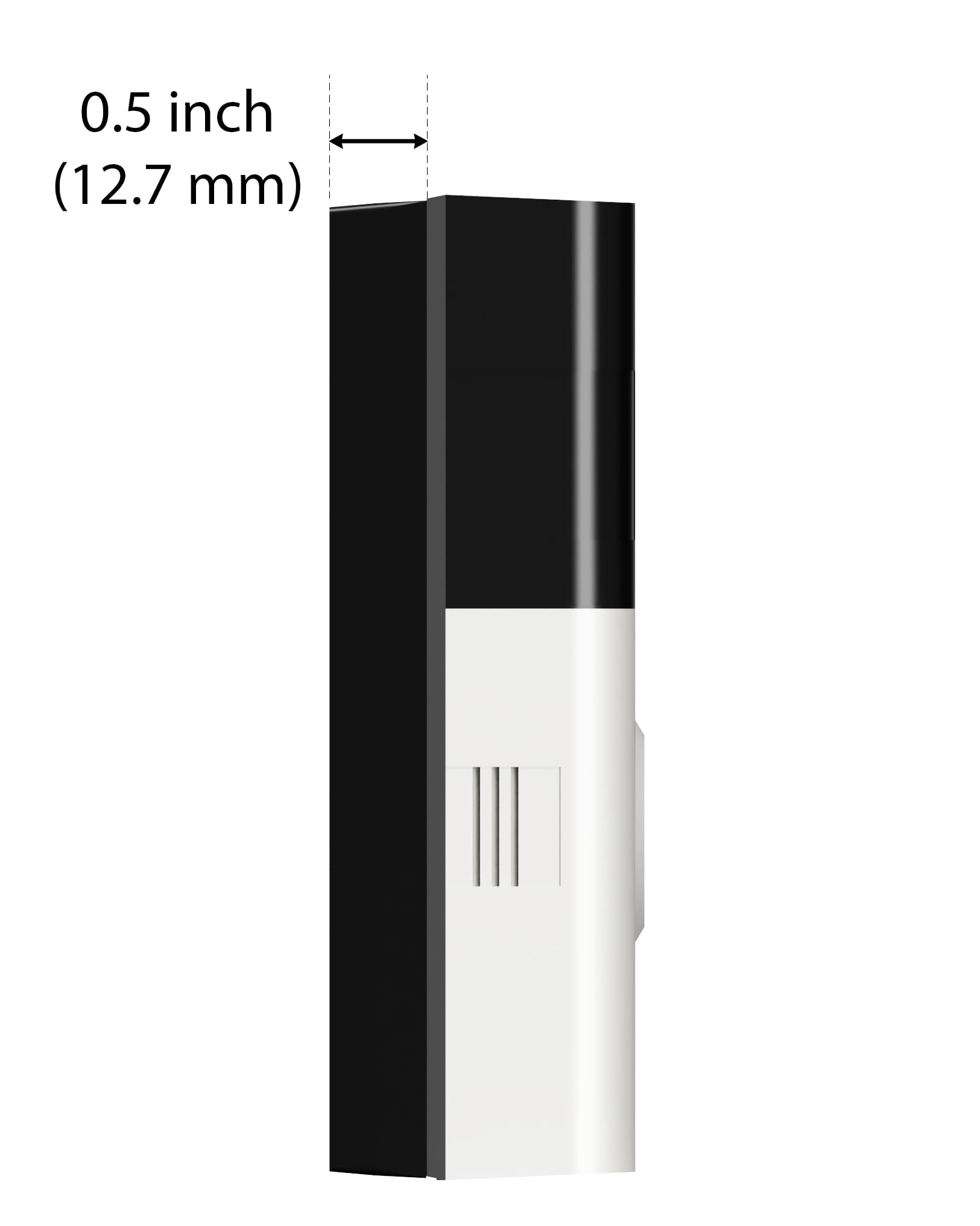 Hidden River Lab Premium Ring Battery Doorbell Mount   0.5    Spacer For Ring 3, Ring 4, Ring Battery Pro, Ring Battery Plus   B