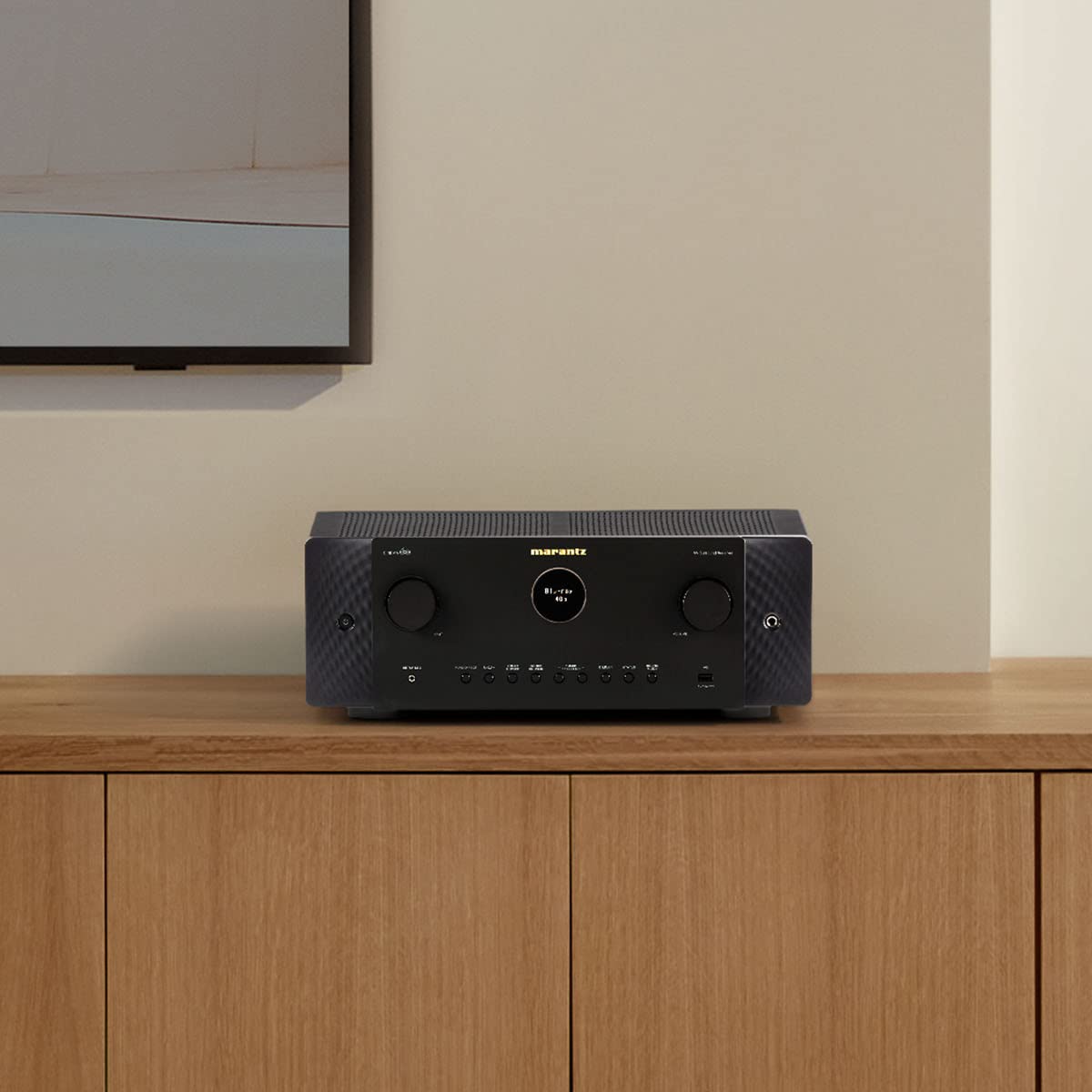 Marantz Cinema 60 7.2 Ch Receiver (100W X 7)   4K/120 And 8K Home Theater Receiver, Built In Bluetooth, Wi Fi & Heos Multi Room,