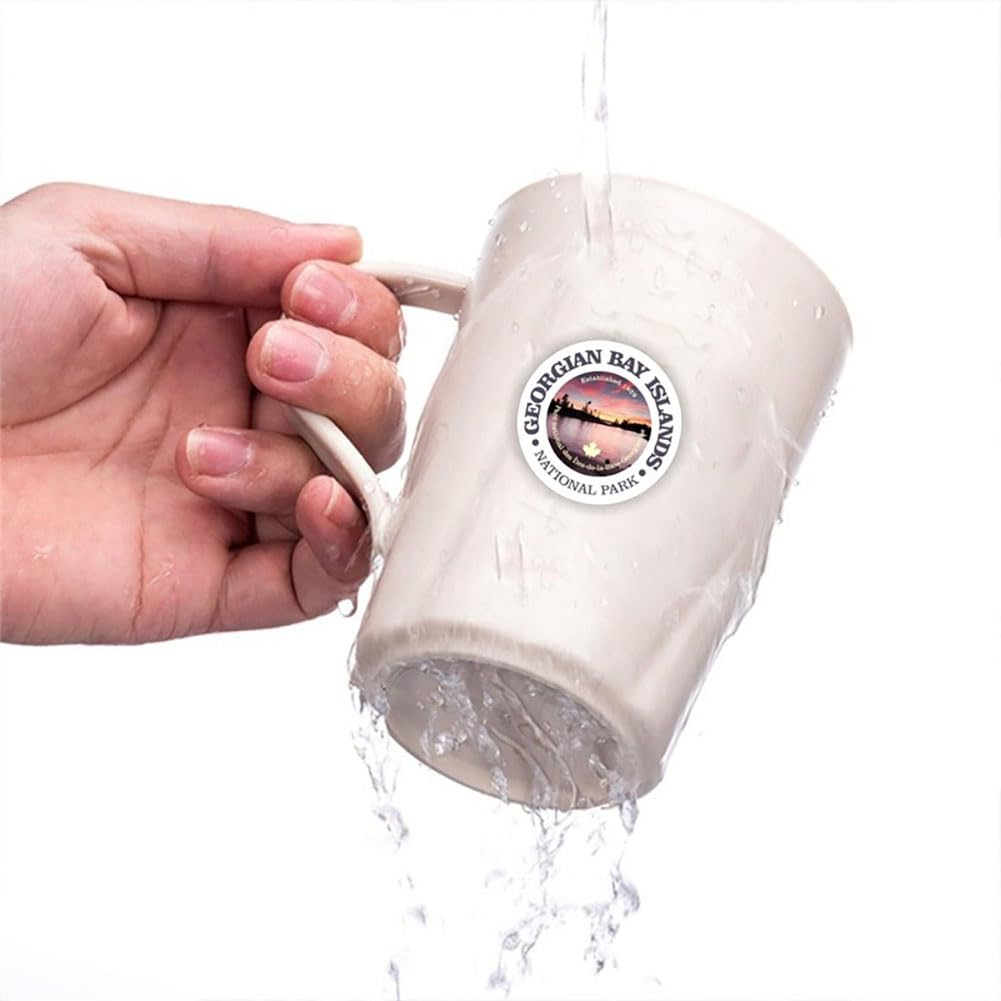 50Pcs Canada National Parks Waterproof Vinyl Stickers Decals For Water Bottles Laptop Luggage Cup Computer Mobile Phone Skateboa