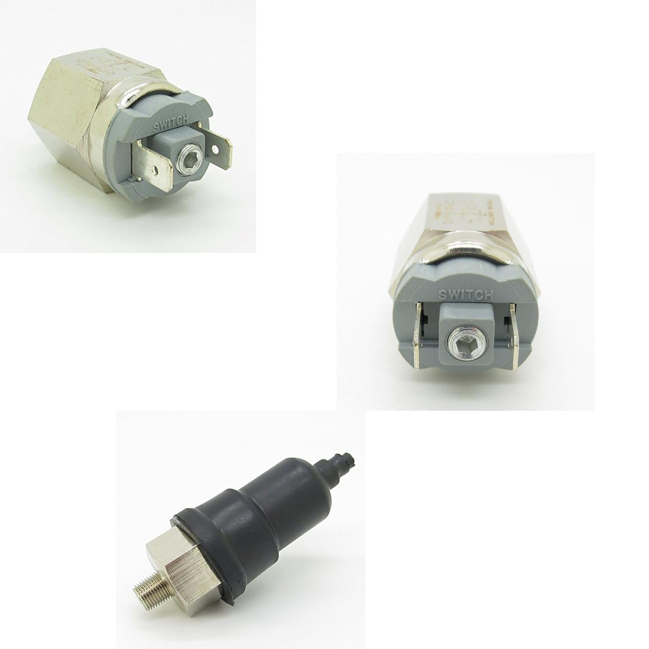 Stainless Steel 1/8 Inches Pneumatic Adjustable Pump Pressure Switch Qpm11 No Normally Open