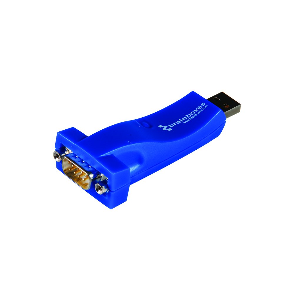 Brainboxes Adapter Brainboxes RS232 1 Port USB to Serial Adapter – Electroeshop