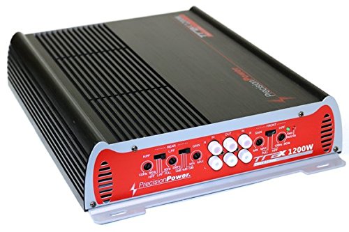 Precision Trax41200D Power 4 Channel 1200W Car Amplifier