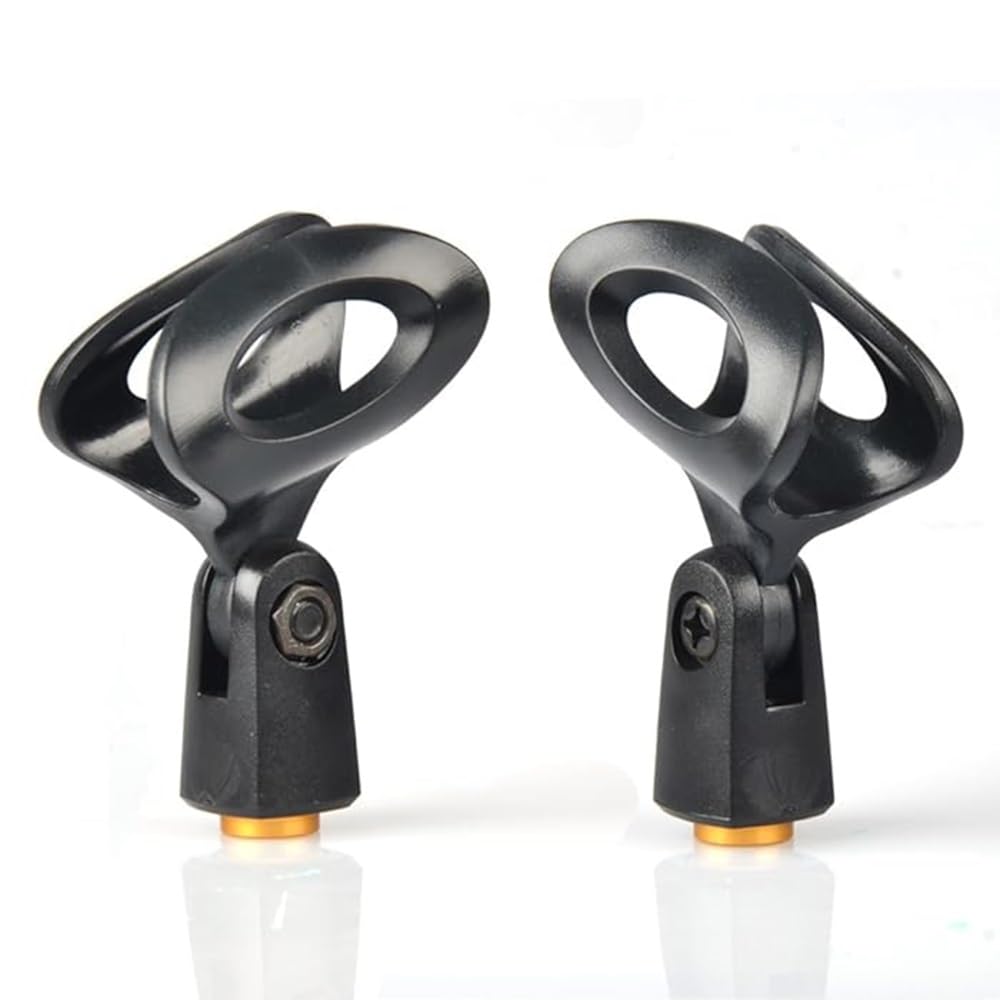 Generic Replacement MZQ800 Microphone Clamp Clip Holder for Sennheiser E835 Dynamic Cardioid Microphone, with Screw Adapters 5/8