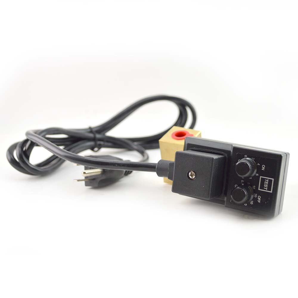 Interstate Pneumatics Vda 140 Timed Electric Auto Drain Valve, 1/4'' Npt 110 Volts