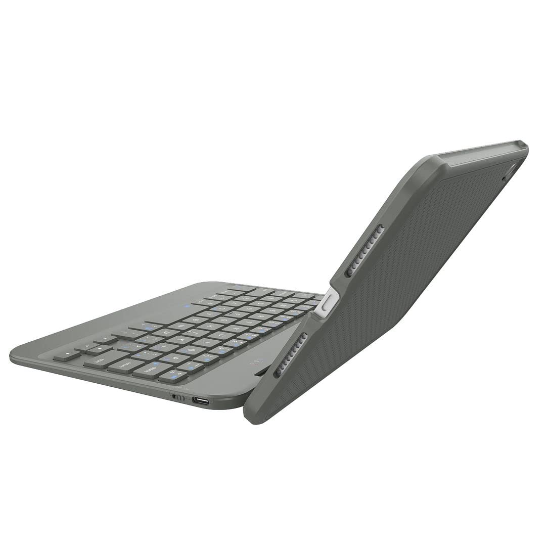 Arteck Bluetooth Keyboard Case For Ipad Mini 6, 8.3 Inch, With 130 Degree Swivel Rotating Stand, Shockproof Protection, Auto Sle