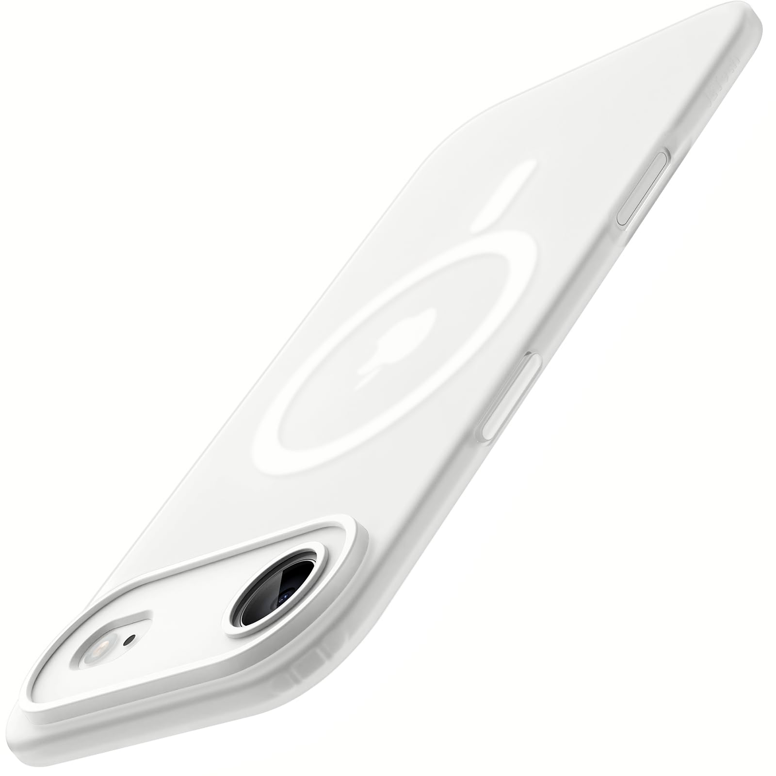 JETech Matte Case for iPhone Air Compatible with MagSafe, Camera Lens Full Protection, Shockproof Translucent Frosted TPU Soft P