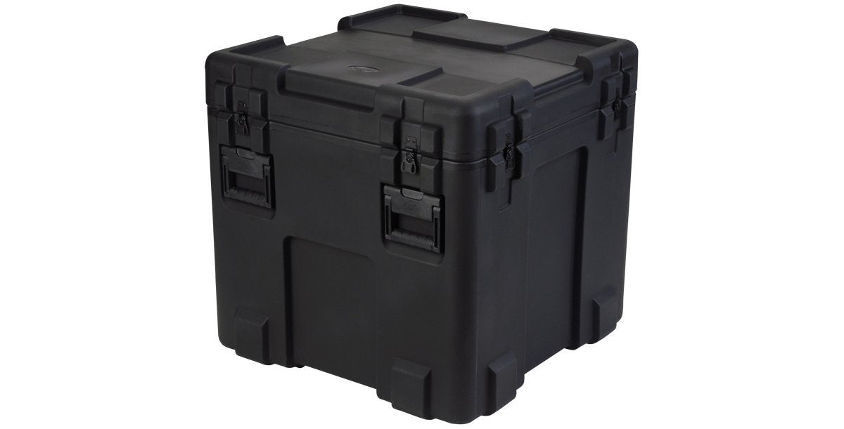 Skb Equipment Case, 27 X 27 X 27, Empty, Caster Kit Sold Separately