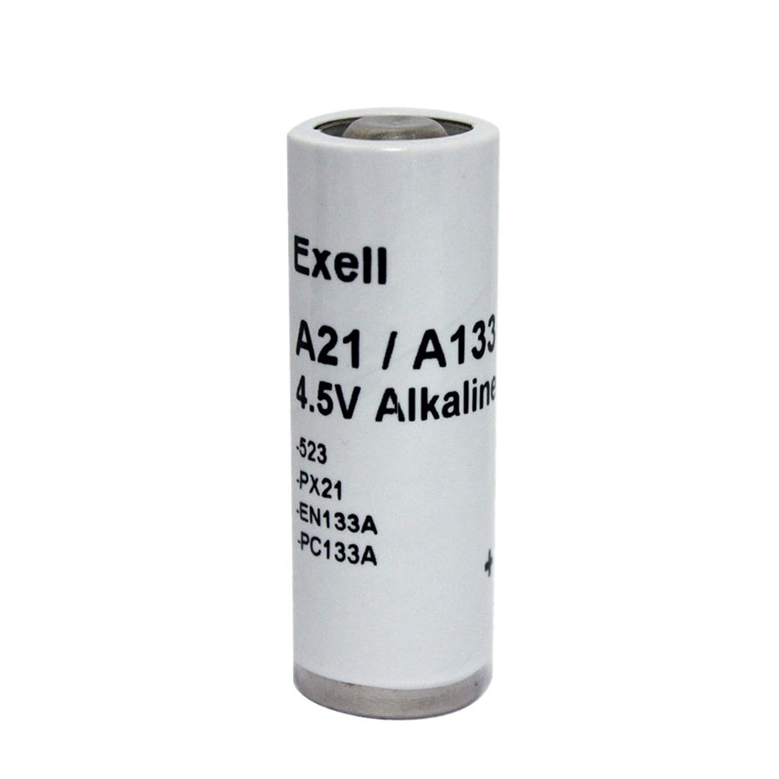 Exell Battery A21PX 4.5V Battery 1306AP 3LR50 6135-99-114-1239 A133 A21 APX21 BA-1098 EN133A EPX21 PC133A PX21 RPX21 V21PX Plus 