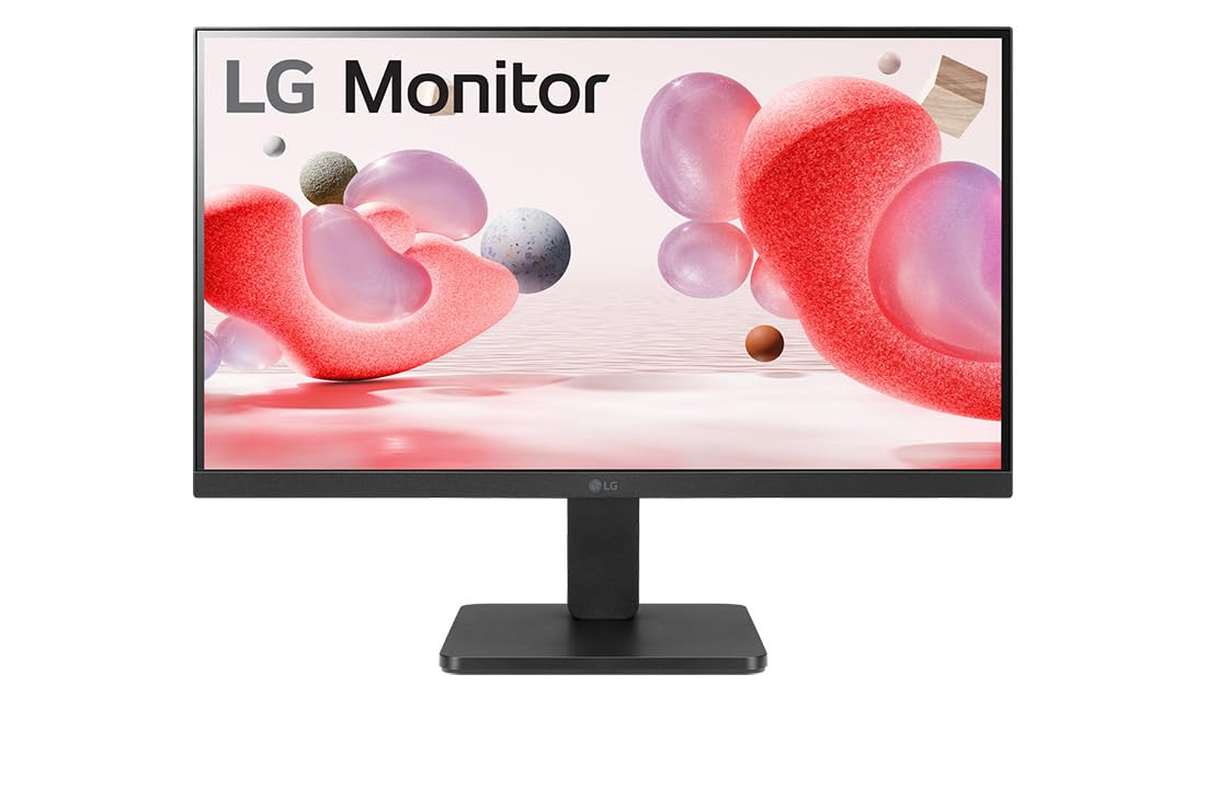 Lg 22Mr410 B 22 Inch Fhd Computer Monitor, 100Hz, 5Ms, Amd Freesync, Reader Mode & Flicker Safe, 3 Side Borderless Design, Black
