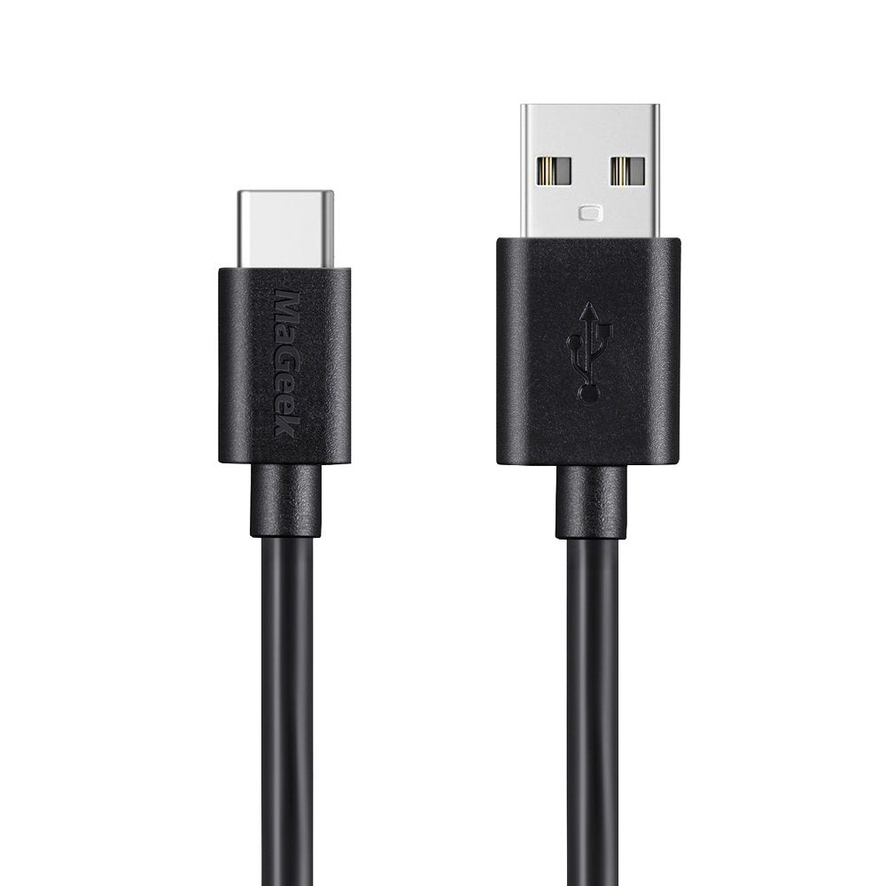 MaGeek USB C to USB 2.0 Cable (3.3ft) for Samsung Galaxy S20 S10 / Note 8, LG V20 and More (Black)