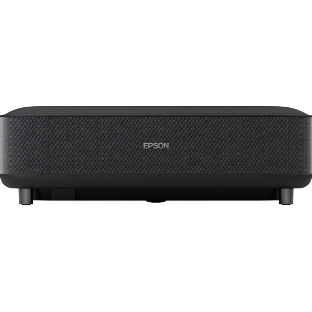 Epson EpiqVision Ultra Short Throw Projector, 3600 Lumens, HDR, Android TV, Black, Model V11HA07120
