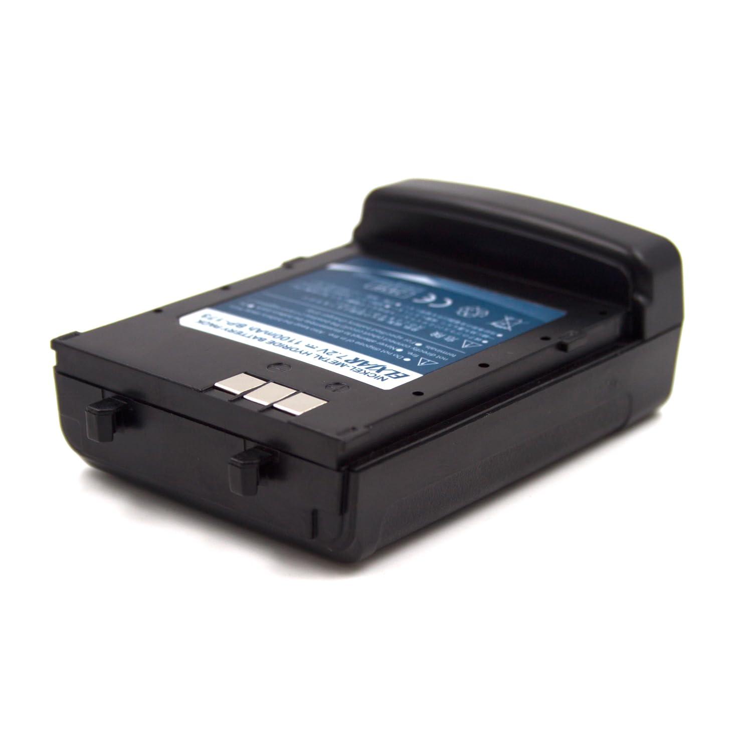 Elxjar (2 Pack) 7.2V 1100Mah Bp 173 Ni Mh Battery Replacement For Icom Ic T7H, Ic T22A, Ic W32A, Ic W31, Bp 180 Two Way Radios