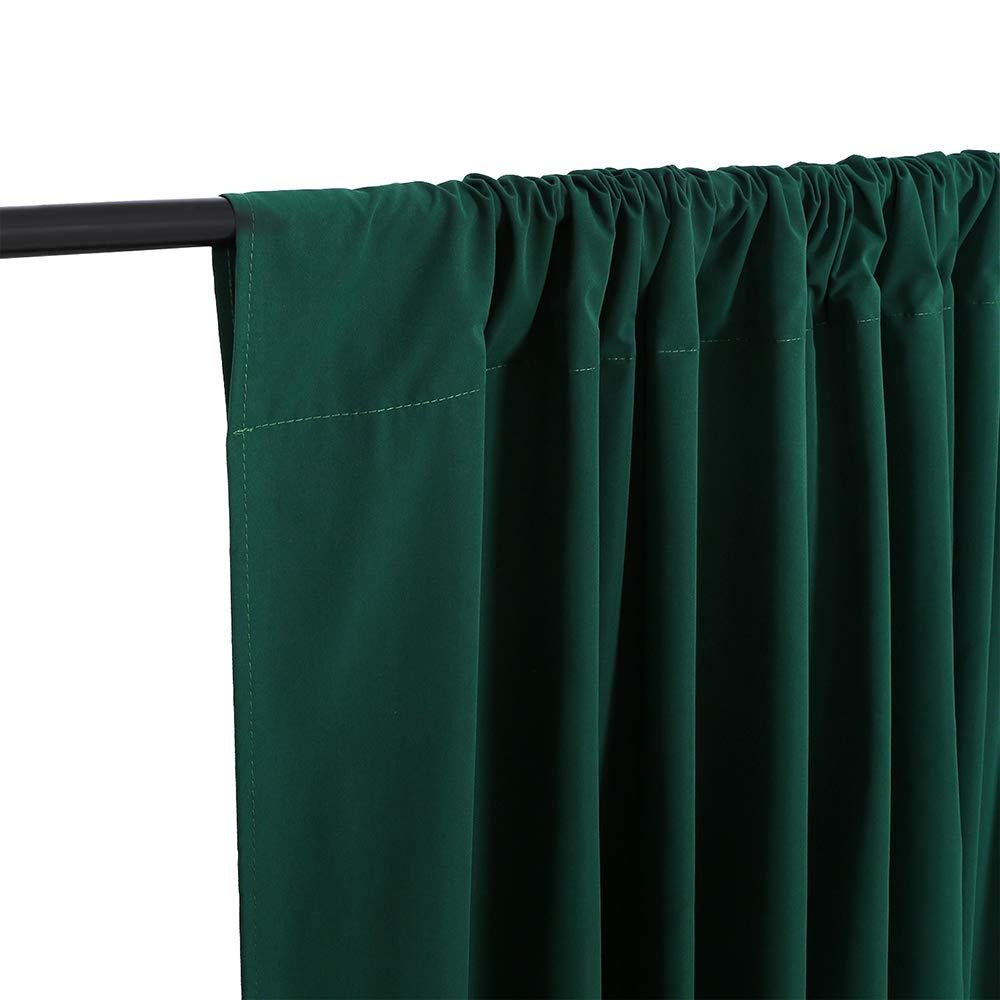 Green Backdrop Curtains 10Ft X 10Ft: Polyester Photo Backdrop Drapes   Halloween Party Photography Background Decorations