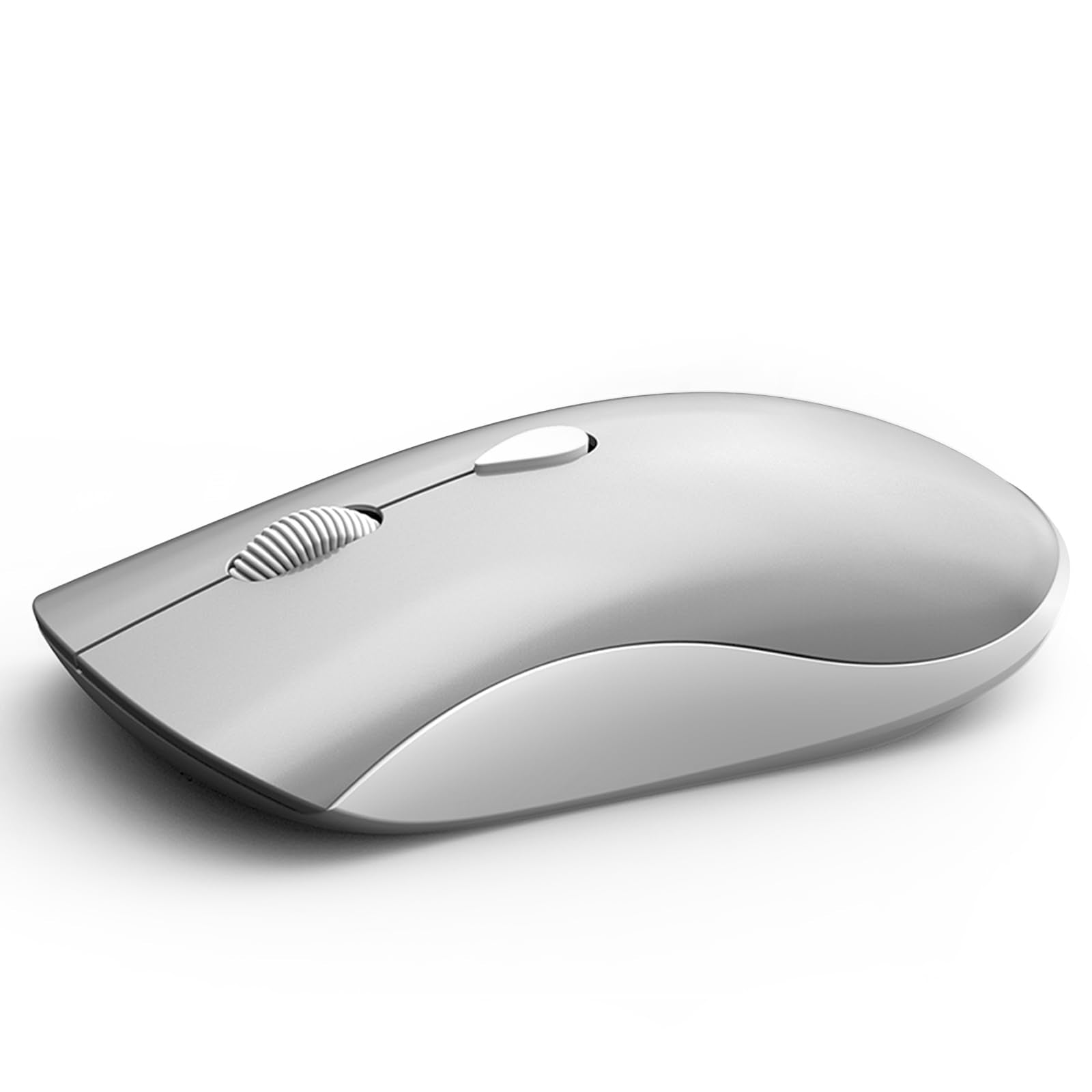 Shunjinrun Wireless Mouse, 2.4Ghz Slim Portable Computer Mice With Usb Nano Receiver, 2400 Dpi, Quiet Clicks, Usb Cordless Silen