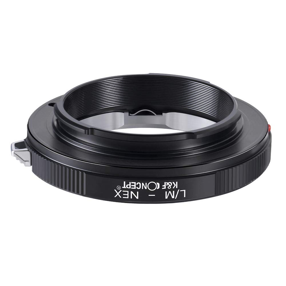 K&F Concept Lm To Nex Adapter Compatible With Leica M Lens To Sony Alpha Nex E Mount Camera Lens Mount Adapter