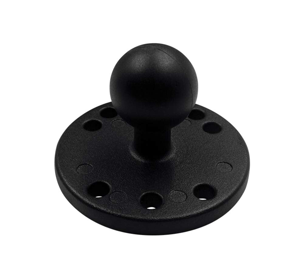 Strg 1'' Ball Mounts Base Adapter With Amps Round Plate, Ball Base Mount Compatible With Ram And 1' Ball Systems From Arkon, Ibolt And Tackform Enterprise Series