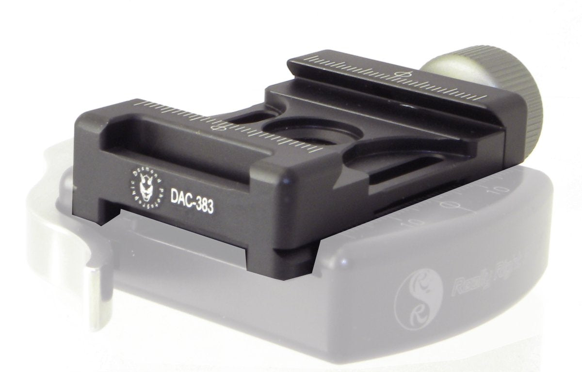 Desmond Dac 383 38Mm Qr Clamp 3/8'' Screw Hole & 3 Strap Bosses & 1/4'' Bushing Adapter