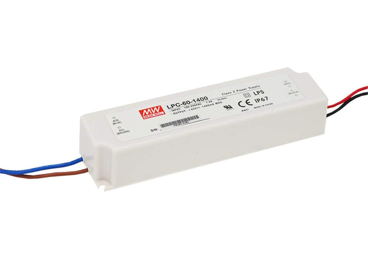 Mw Mean Well Lpc 60 1400 42V 1400Ma 58.8W Single Output Led Switching Power Supply
