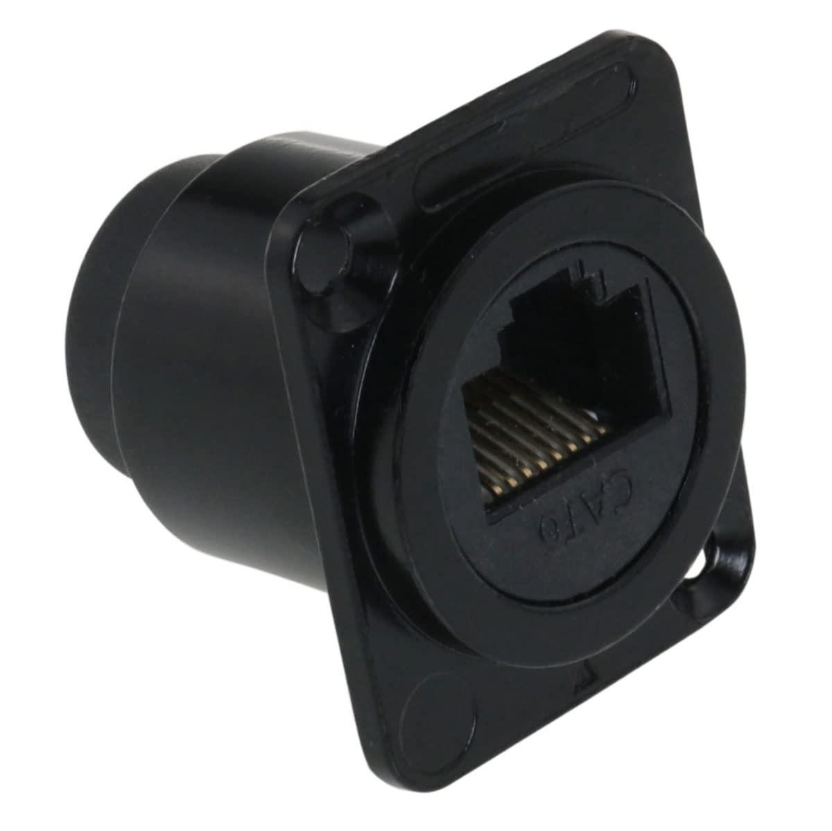 D Type Rj45 Cat6 Coupler Zczqc Cat6 D Series Panel Mount Connector D Cat6 Ethercon Pass Through Connector