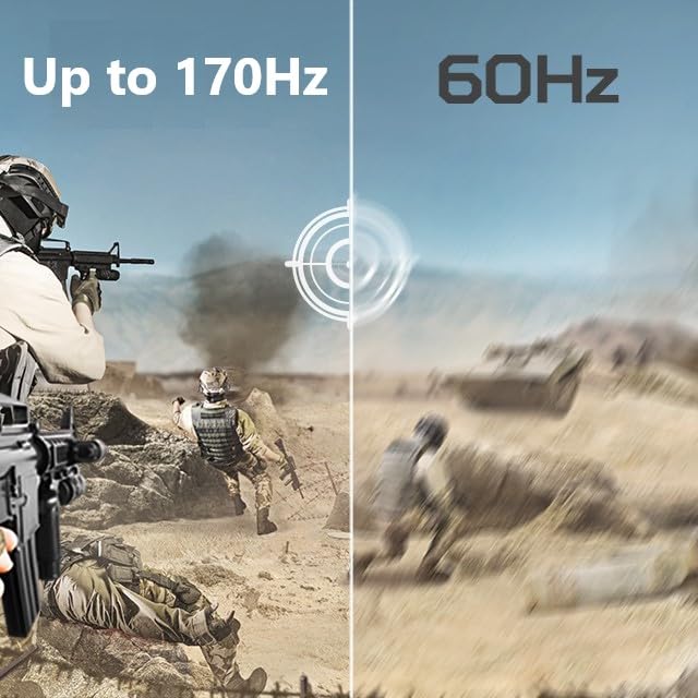 Acer 27'' Wqhd 2560 X 1440 1500R Curved Pc Gaming Monitor | Amd Freesync Premium | Up To 170Hz Refresh | 1Ms Vrb | Vesa Mount |