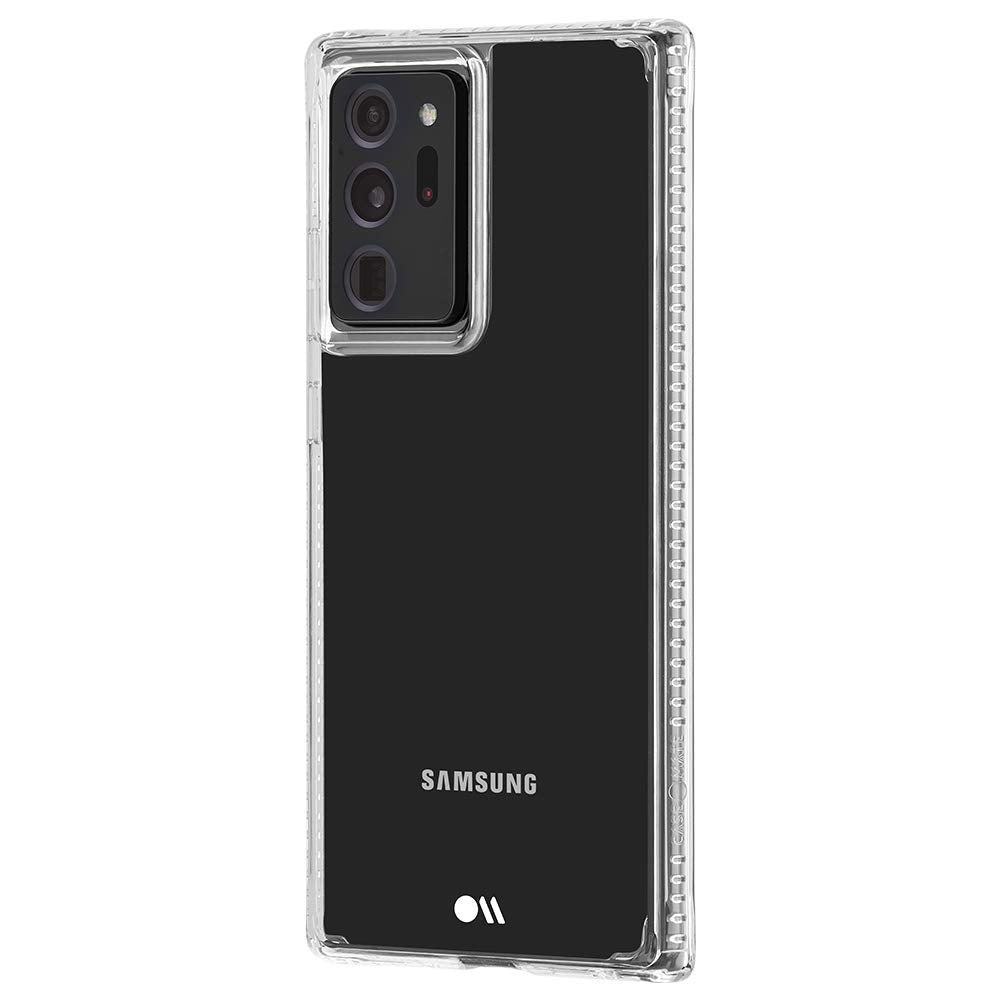 Case Mate   Case For Samsung Galaxy Note 20 Ultra 5G   Tough Clear Plus W/Micropel   15 Ft Drop Protection   6.9   Clear