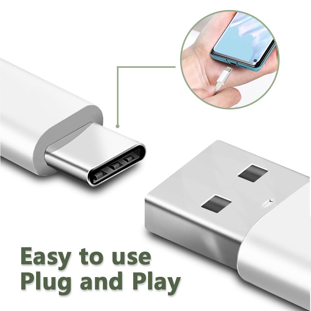 10Ft Usb C Cable   Usb C Charger Cable   Usb Type C Cable   For Ipad Pro 12.9/11 2018 Galaxy Ultra S20+S10 S9 S8 Note 10 8 Tab S