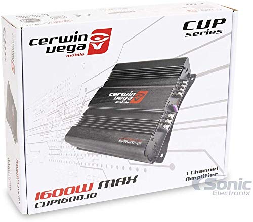 Cerwin-Vega Mobile Cvp1600.4D Cvp Series 4-Channel Class-D Amplifier (800W Rms)