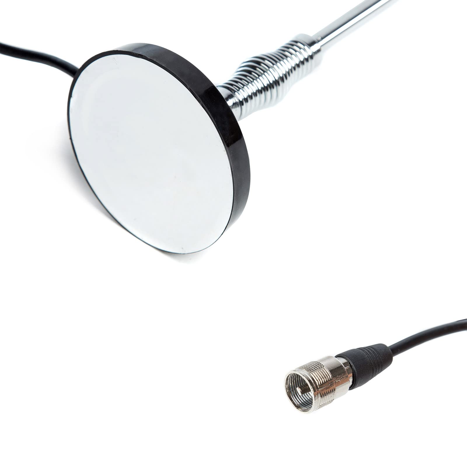 Cb Antenna 28 Inch 27 Mhz Cb Radio Antenna Full Kit With Heavy Duty Magnet Mount Mobile/Car Radio Antenna Compatible With Presid