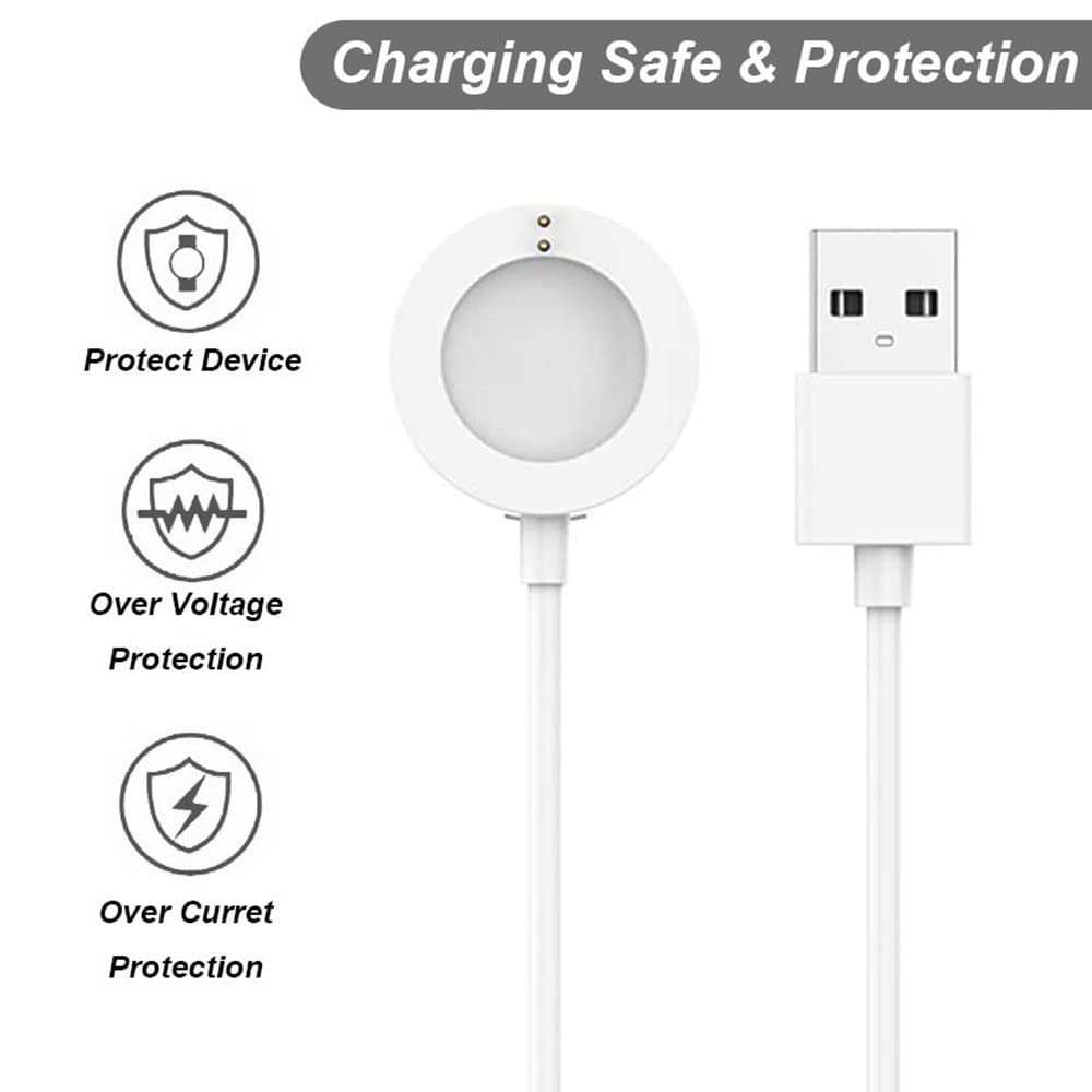 Charger For Fossil Gen 6 / Gen 5 / Gen 4 / Sport, For Michael Kors Gen 6 / Gen 5E / Gen 5 / Gen 4 Smartwatch Magnetic Charging C