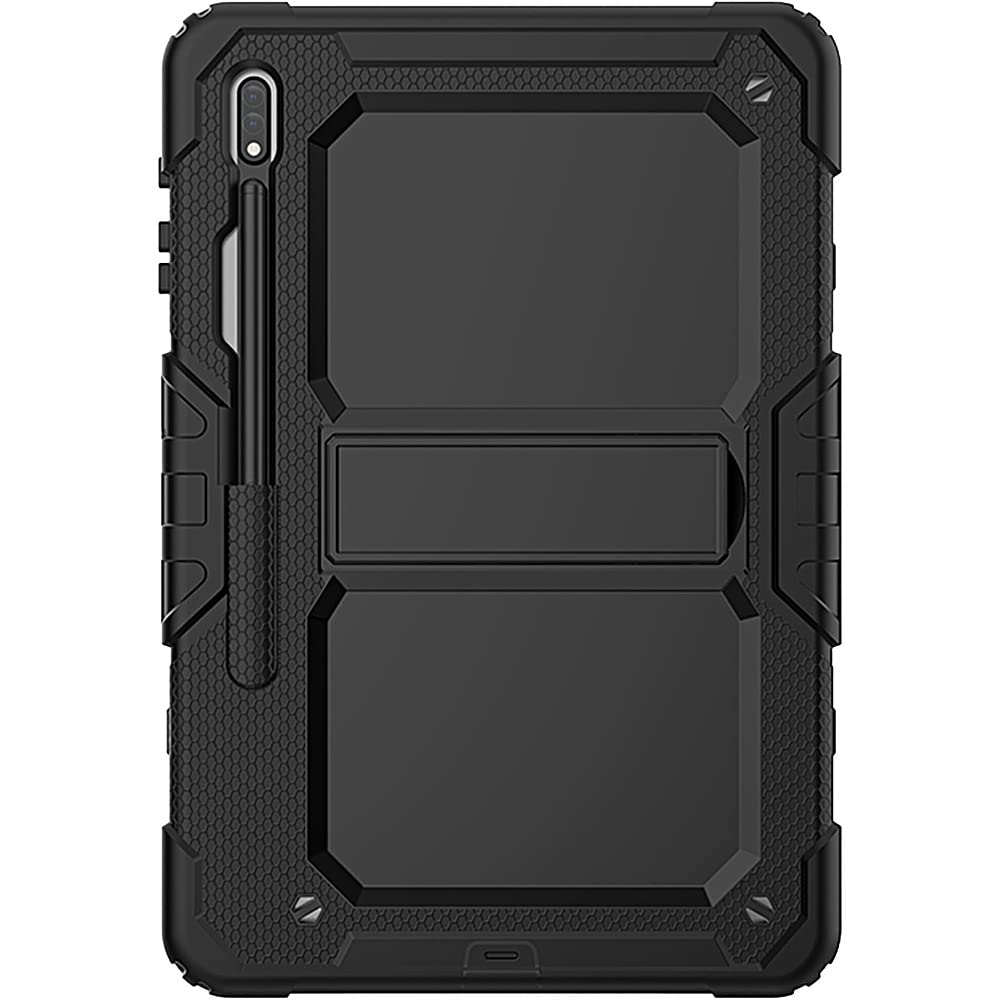 Saharacase   Defense Series Case Cover For Samsung Galaxy Tab S8+ (2022) [Shockproof Bumper] Rugged Full Screen Protection Integ