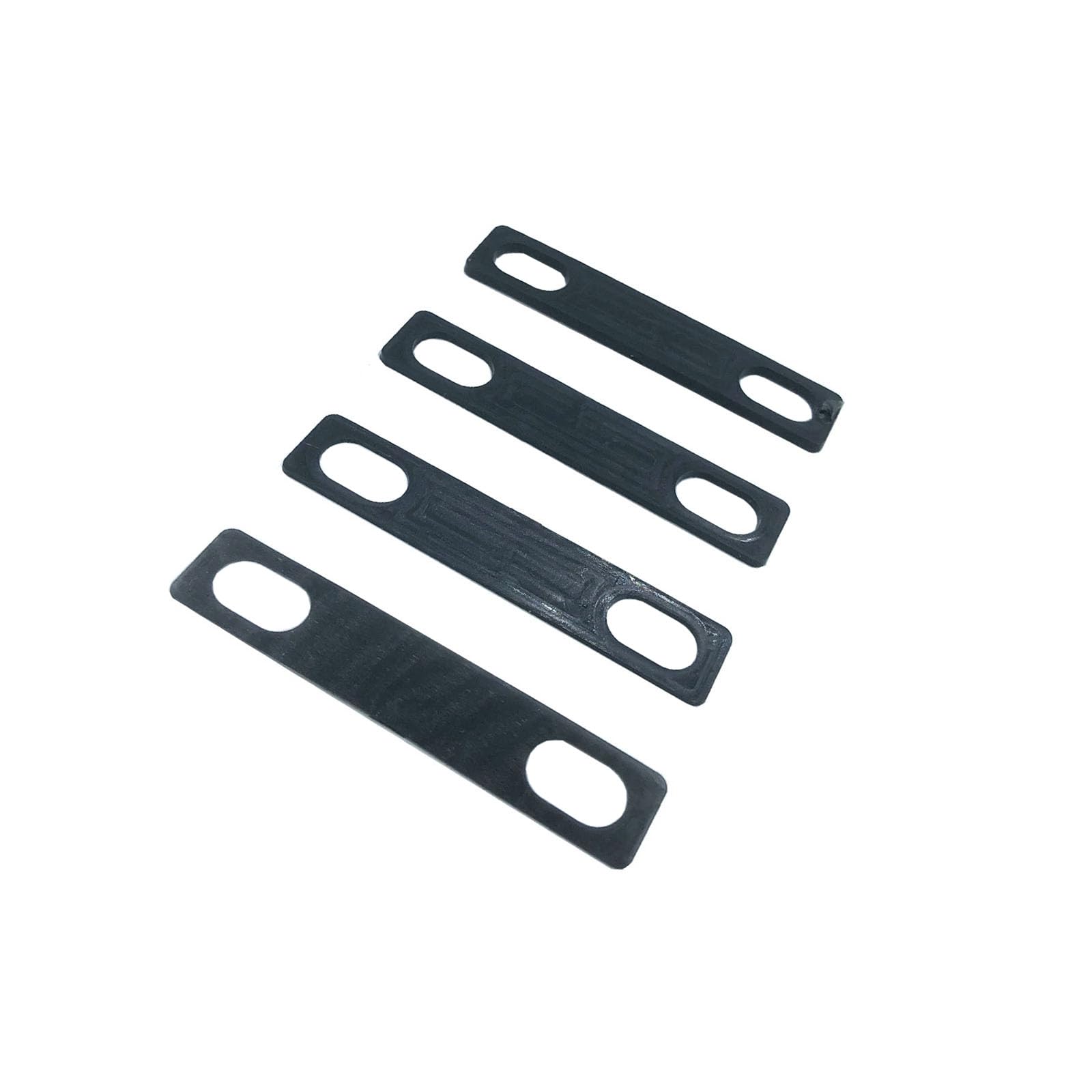 Tuoren 8Pcs Guitar Neck Shims Includes 2Pcs 0.1Mm, 2Pcs 0.3Mm, 2Pcs 0.5Mm And 2 Pcs 1Mm Thickness For Guitar Bass Bolt-On Neck R