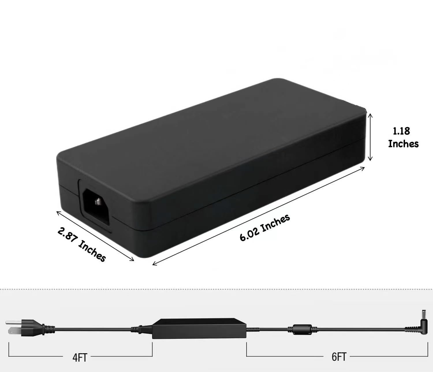 230W Laptop Charger Fit For Msi Gs66 Gs76 Gs75 Gs65 Stealth Power Supply, Msi Chicony A17 230P1A A12 230P1A P65 P75 Ac Adapter