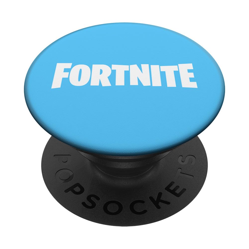 FORTNITE Fortnite Logo (Blue) PopSockets PopGrip: Swappable Grip for Phones & Tablets