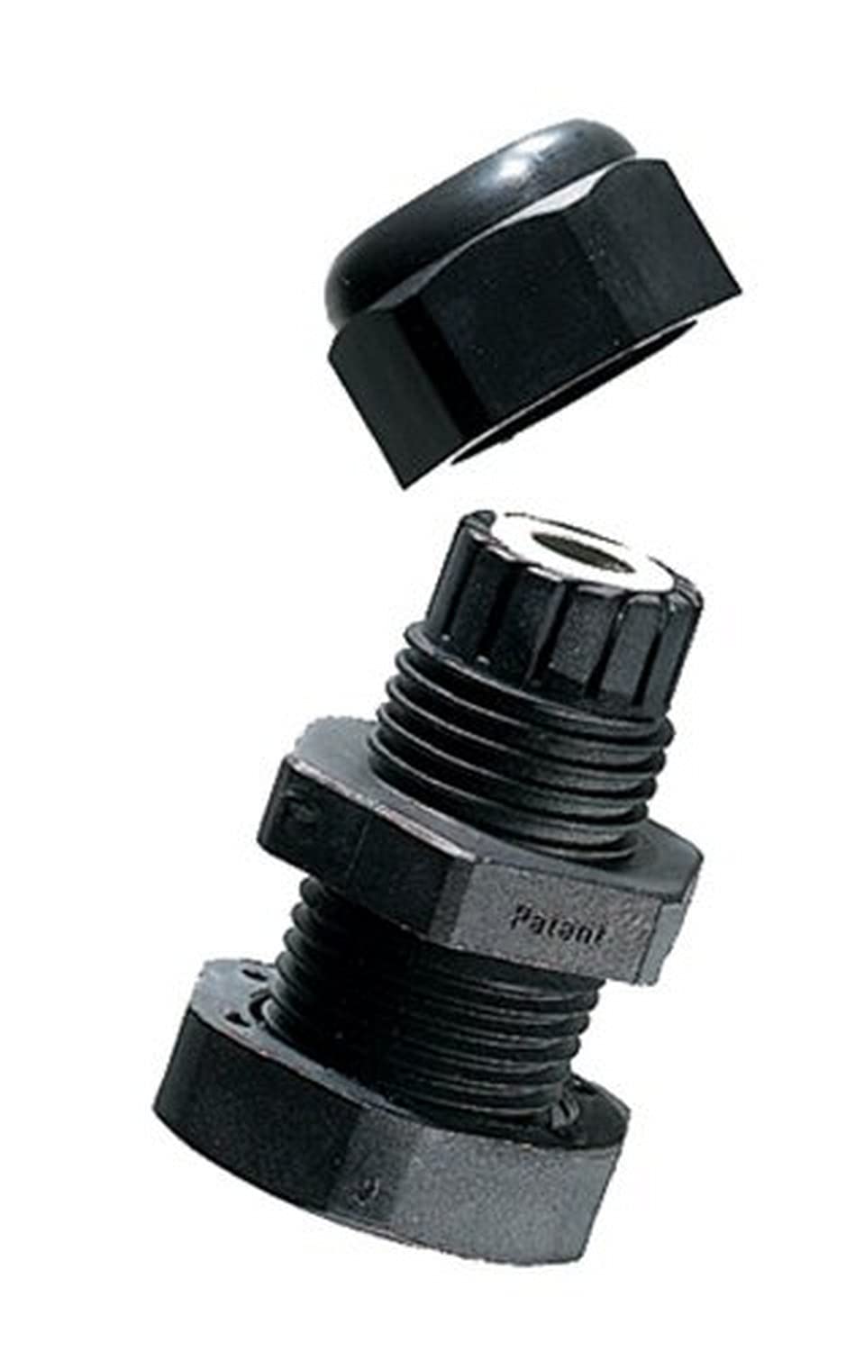 Ancor 765000 Marine Grade Electrical Wire Seal (Round Cable, 10 To 2-Gauge, .24-.47 Cable Range, Uv Black),WBHDWB000NI5EXW